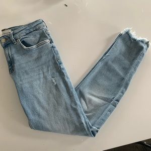 Mid rise skinny jeans